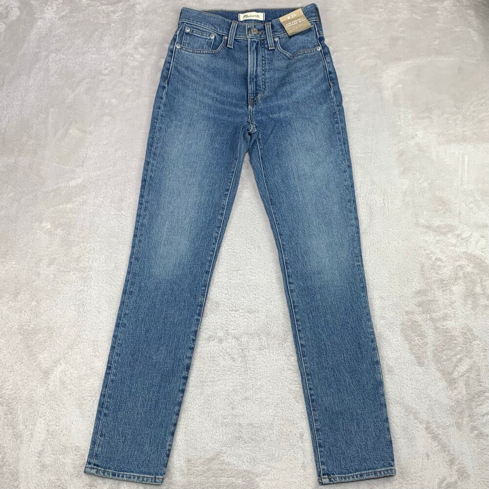 NWT Madewell Perfect Vintage Jeans Womens sz 23 Kepler Wash High Rise Tapered - Picture 2 of 12